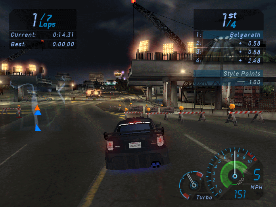 Скриншот Need for Speed: Underground - Dilogy (2003-2004) PC | RePack от R.G. Механики